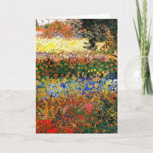 Carte Van Gogh - Jardin à Arles