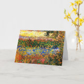 Carte Van Gogh - Jardin à Arles (alias Jardin des fleurs (Fleur jaune)