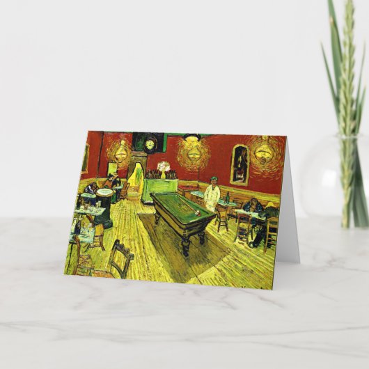 Carte Van Gogh - Le Night Café (Devant)