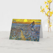 Carte Van Gogh - Le Sower (Fleur jaune)