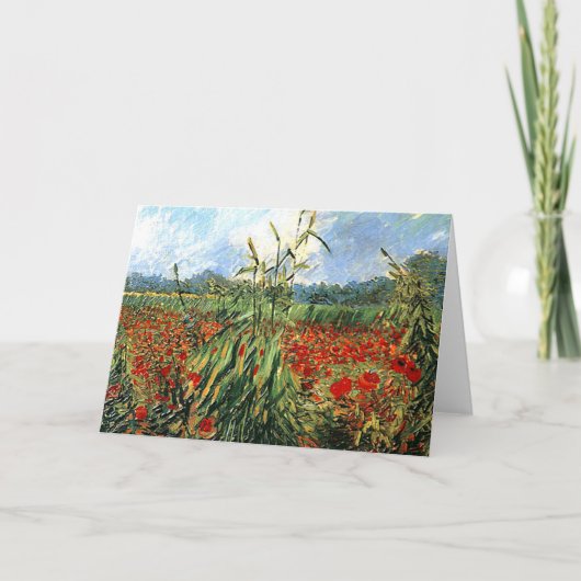 Carte Van Gogh - Oreilles vertes du blé (Devant)