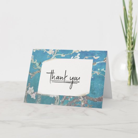 Carte Van Gogh Peinture Merci (Devant)