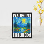 Carte Van Gogh Randonnée, Camping Montagnes Nature, Funn (Fleur jaune)