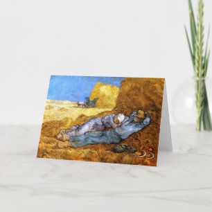 Carte Van Gogh : Repos de midi de travail