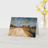 Carte Van Gogh Road à côté des Ramparts de Paris (Fleur jaune)