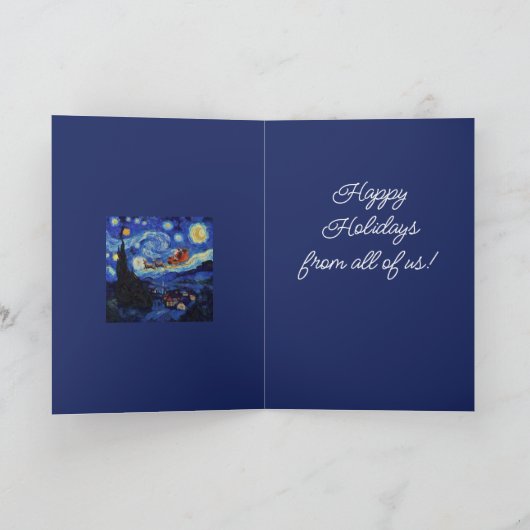 Carte Van Gogh Starry Night St Nicholas In St Remy (Intérieur)