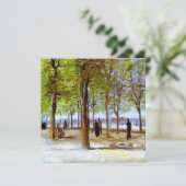 Carte Van Gogh : Terrasse dans le jardin du Luxembourg (Debout devant)