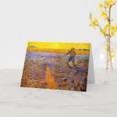 Carte Van Gogh : The Sower (Fleur jaune)