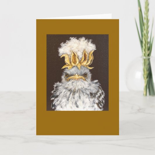 Carte Van the ornery baby mockingbird card (Devant)