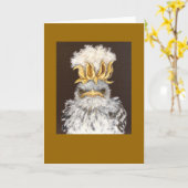 Carte Van the ornery baby mockingbird card (Fleur jaune)