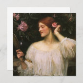 Carte Vanity par John William Waterhouse (Devant / Derrière)