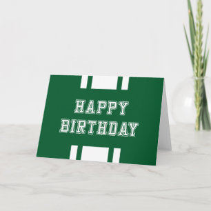 Carte Variété de couleur modifiable Joyeux anniversaire