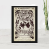 Carte Varney le vampire (couverture de publication) (Devant)