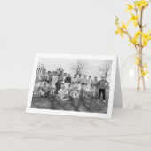 Carte Varsity Lacrosse Team, 1908 (Fleur jaune)