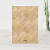 Carte Vase avec Fleurs, Café et Fruit, van Gogh (Dos)