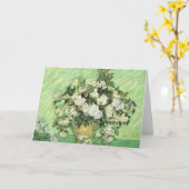Carte Vase avec Roses - Van Gogh (Fleur jaune)