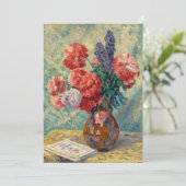 Carte Vase de Fleurs | Maximilien Luce (Debout devant)