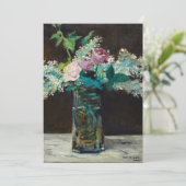 Carte Vase de Lilacs blancs et Rose | Édouard Manet (Debout devant)