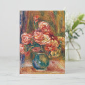 Carte Vase de Rose | Renoir (Debout devant)