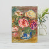 Carte Vase de Rose | Renoir (Debout devant)
