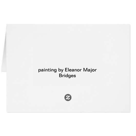 carte - Vase de Roses (Dos Horizontal)