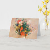 Carte Vase des fleurs de Redon Post-impressionniste (Fleur jaune)