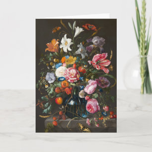 Carte Vase des fleurs, Jan Davidsz de Heem