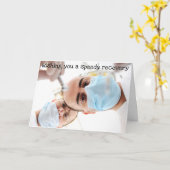 Carte Vasectomie Récupération rapide (Fleur jaune)