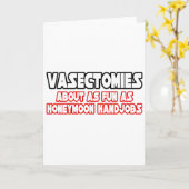 Carte Vasectomies...Pas amusantes (Fleur jaune)