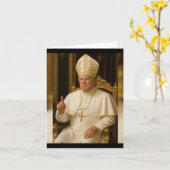 Carte Vatican chrétien 1 (Fleur jaune)