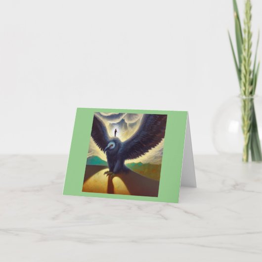 Carte Vautour animal de l'esprit 3 (Devant)