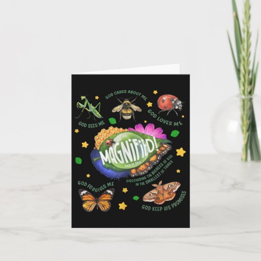 Carte Vbs 2025 Aventure des insectes les plus petits mag (Devant)