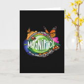 Carte Vbs 2025 Insectes les Plus Petits Grossis Aventure (Fleur jaune)