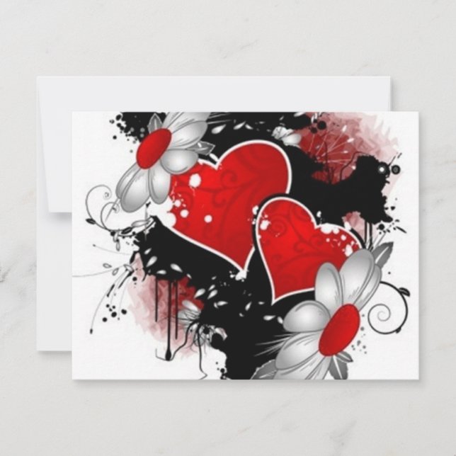 Carte vecteurs d'amour (Devant)