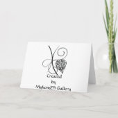 Carte Vecteurs - Joyeux anniversaire - Customisé (Dos)