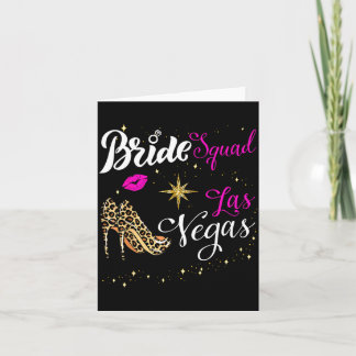 Carte Vegas Bride Squad 2026 Married in Vegas