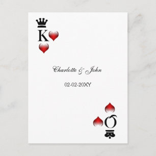 Carte Vegas Wedding rsvp