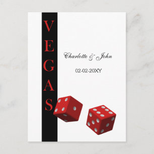 Carte Vegas Wedding rsvp