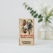 carte végétale de restauration de chef de jardin (Debout devant)