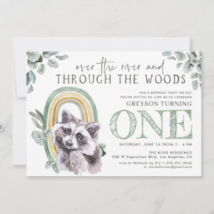 Carte Végétation boisée   Animaux forestiers et arcs-en-