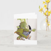 Carte Veggie Dancing Note (Fleur jaune)