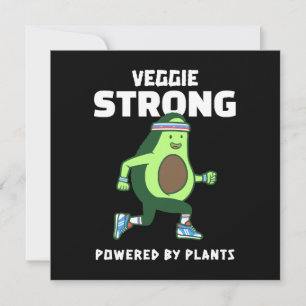 Carte Veggie Strong, Powered by plantes
