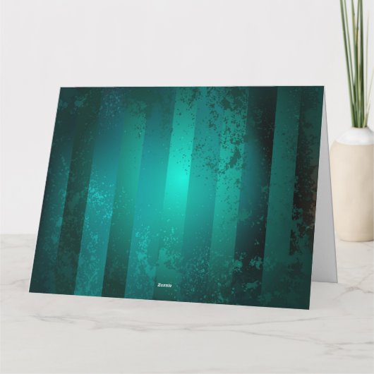 Carte Veille bijoux Steampunk sur un Arrière - plan vert (Dos)