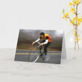 Carte Vélo #2-Greeting (Fleur jaune)