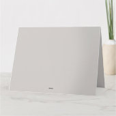 Carte Vélo avec fleurs (Dos)