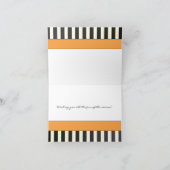 Carte Vélo citrouille (Intérieur)