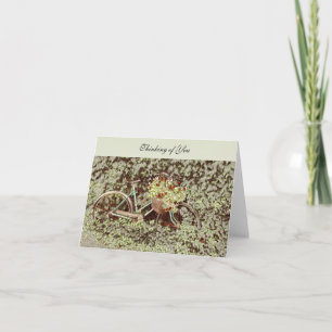 Carte Vélo floral - Pensez à vous
