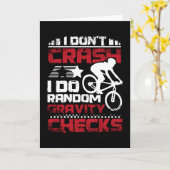 Carte Vélo Gravel Crash (Fleur jaune)