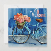 Carte Velo Love Cycling (Dos)