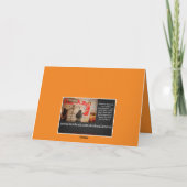 Carte Vélo orange (Dos)